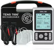 Rechargeable TENS Unit Muscle Stimulator and Pain Relief Device - Advanced TENS