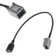 Car Cable USB to MP3 Data Line Adapter with USB Plug Fit for Honda