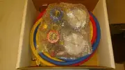 FJC 6647 ALUMINUM MANIFOLD GAUGE SET 72" HOSES