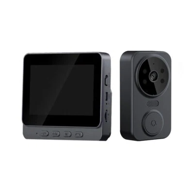 2.4G Wireless Smart 4.3" IPS Screen Intercom Video Doorbell Camera Monitor Home