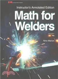 在飛比找三民網路書店優惠-Math for Welders ― Instructor