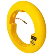 Jameson Fish Tape 50' Fiberglass tensile Puller Easy-Grip Compact Lightweight