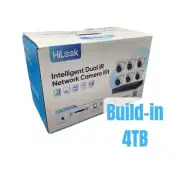 HiLook by Hikvision 6MP 6 Camera 8CH Turret Build-In 4TB HDD Kit IPC-T262H-MU