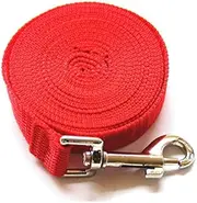 Dog Leash collars For Big Dogs Nylon Rope Long Leash For Dogs Pet Puppy Training Lead Rope 1Pcs Red 50M