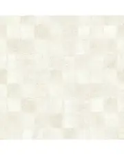 Brewster A-Street Prints Varak White Checkerboard Wallpaper