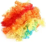 WOFASHPURET Clown Costume Accessory Comfortable Wig Cap Juggling Practice Cap Halloween Prop
