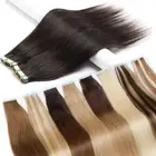 Tape in 100% Remy Human Hair Extensions THICK Volume Skin Weft Mixed Blonde AU