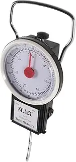 VILLFUL Portable Luggage Scale 35 Kg Capacity Spring Scale Mini Hanging Weighing for Travel Outdoor Handheld