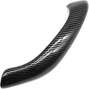 Car Door Inner Handle for BMW X1 X2 F48 F49 F39 2016 2017 2018 2019 2020 Upgraded Interior Door Handle Cover Trim Replacement Car Interior Door Pull(Carbon Left)