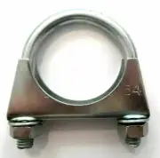 EXHAUST CLAMP, 54mm; FOR MASSEY FERGUSON TRACTORS (various, see listing)