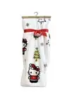 Hello Kitty Christmas Tree Santa Hat Throw Blanket Plush Faux Fur 50x70 SEALED