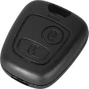 FLJKCT Car Key Shell Remote Car Key Case Shell Entry 2 Buttons,for Peugeot 206