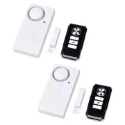 2PK Wireless Sensor Door Entry Remote Control Home Security Safety Alarm System