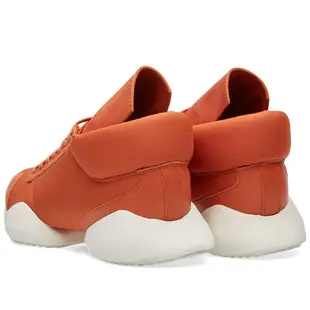 =CodE= ADIDAS X RICK OWENS RO RUNNER 皮革科技慢跑鞋(橘白)AQ2824.武士.預購