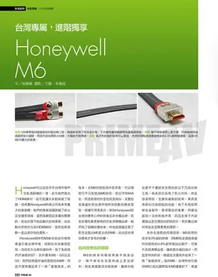 【宏華資訊廣場】Honeywell M6 4K HDMI線(全新出清品) 公司貨