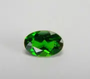 .44 Carats Natural Green Chrome Diopside Faceted Gemstone Oval CDP24