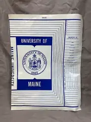 University Of Maine Vintage Paper Book Cover Unused 1967 UMaine ME Gymnasium