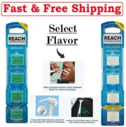 REACH Listerine Ultraclean Access Flosser Refill Heads, 28ct,1 Pack,Select Flav