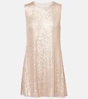 [Norma Kamali] Norma Kamali Sequined minidress AU 12 gold