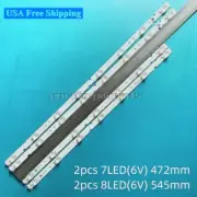 4Pcs LED strips For TCL 4C-LB5507-HR02J 4C-LB5508-HR02J 55DP600 55DP603 55D6