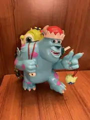 NEW 2024 Disney Parks Christmas Monsters, Inc. Santa Sulley Mike Popcorn Bucket