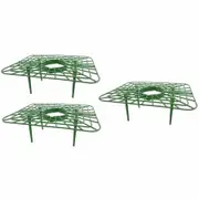 Strawberry Growing Support Practical Rack Fruits Support Holder Shelf Gardening Flower Frame Tool Planet Pot Real Office Plants(3 Pack)