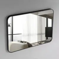 在飛比找松果購物優惠-鏡子 臥室鏡 75*120CM 玄關鏡 裝飾鏡 浴室鏡 掛鏡
