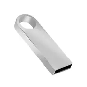 USB Flash Drive 128GB Pendrive Waterproof Metal U Disk USB Stick Memory Silver
