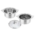 Stainless Steel Stock Pot with Lid Mandarin Duck Pot Kitchen Saucepan