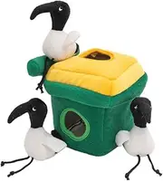 ZippyPaws Zippy Burrow Bin Chicken in Wheelie Bin 17x17x17.5cm, Multicolored (93-ZPP68858)