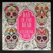 New & Unused : Day of the Dead: Coloring Book. (Free Shipping)