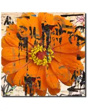 Ready2HangArt Painted Petals LXXVI Wrapped Canvas Wall Art by Tristan Scott