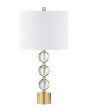 JONATHAN Y Designs Ashley 25.25in Crystal Table Lamp