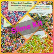 DIY SLIME KIT~ Snow/Mylar/Foam Balls~Large Kit You Choose~LIMITED AVAILABLE~