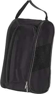 [TREETDOBV] Zippered Carrier Golf Shoes Bags, Ventilation Shoes Bags for Man and Woman, Breathable Sports Shoes Bag, Golf Trunk Organizers, Golf Shoes Bag with External Pockets, Unisex Golf Shoes Bag Outdoor