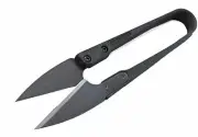 Clover Thread Scissors Black 10.5cm