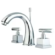 Kingston Brass KS296.CQL Claremont 1.2 GPM Widespread Bathroom - Chrome