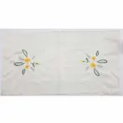 French Country Doily Frangipanni Runner for Table Duchess 180x35cm