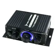 AK-170 HiFi Audio Power Amplifier 2x200W Dual Channel Audio mini Amplifier Home