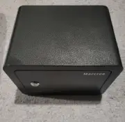 0.23 Cub Safe, Small Safe Box with Key, Mini Home Safes for Money, Coin and Cash