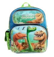 Disney Pixar the Good Dinosaur Boys & Girls 12" inches Canvas Green Backpack