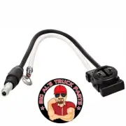 Truck-Lite 94862 4.5" LED M/C plug w/#6 ring terminal & .180 molded bullet