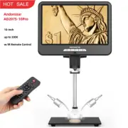 Andonstar AD207S-10Pro 10-in Digital Microscope 26cm Stand f/Soldering Repairing