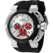 Invicta Men's Watch Coalition Forces X-Wing Silver Tone, Black Dial Strap 43855
