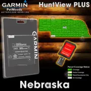 Garmin HuntView PLUS NEBRASKA Map - MicroSD Birdseye Satellite Imagery 24K Hunt