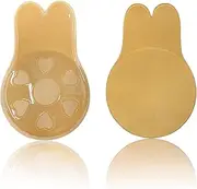 [ZoomPlay] Adhesive Bra 1 Pair Invisible Women Strapless Backless Rabbit Lift-Up for Cup