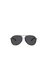 Geometric frame sunglasses 60 Black