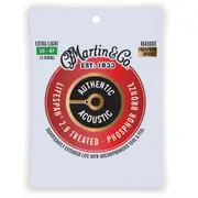 Martin Guitar Authentic Treated 12 Srings 92/8 Phosphor MA500T Extra Light Gauge