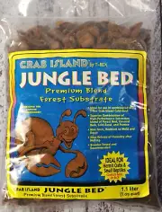Crab Island By T-REX | Jungle Bed Hermit Crab/Reptile Forest Substrate NEW