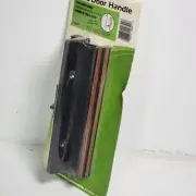 Slide-Co Patio Sliding Door Hook Latch Wood Grain Handle Set Surface Mount New!
